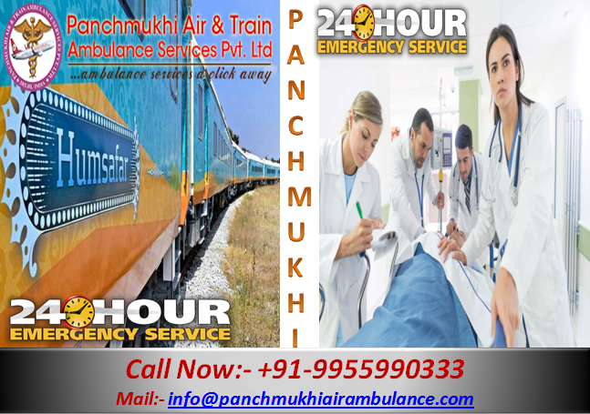 24 hours helpful train ambulance patient transfer services in India 04