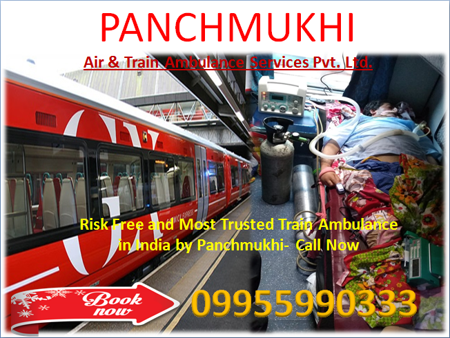 Risk Free and Most Trusted Train Ambulance in India by Panchmukhi- Call Now 01